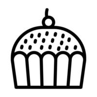 muffin ikon design vektor