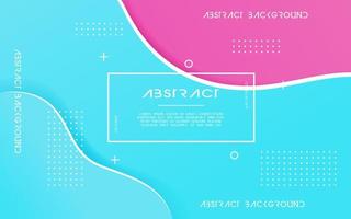 abstrakt Papier Schnitt Schleim Hintergrund Banner Design. vektor