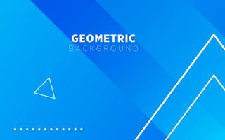 modern Blau Gradient abstrakt geometrisch Hintergrund Banner Design. vektor