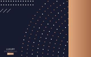 minimalistisch Prämie schwarz abstrakt Hintergrund Banner Design mit Kreis Punkte und Linie, kann Sein benutzt im Startseite Design, Poster, Flyer, Buch Design, Webseite Hintergründe oder Werbung. Vektor Illustration.