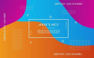 modern abstrakt Flüssigkeit Farbe Hintergrund. dynamisch texturiert geometrisch Elemente Design mit Punkte Dekoration. können Sein benutzt auf Plakate, Banner, Web und irgendein Mehr vektor