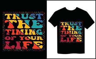 kreativ typografi t-shirt design vektor