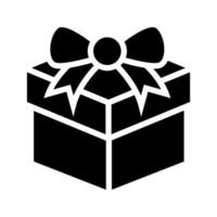 Geschenkbox-Symbol vektor