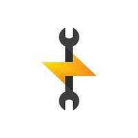 elektrisk logotyp energi ikon vektor