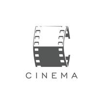 Film Theater und Kino Industrie Symbol oder Symbol vektor