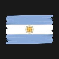 argentina flagga vektor illustration