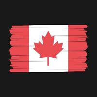 Kanada-Flagge-Vektor-Illustration vektor