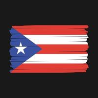 puerto rico Flagge Vektor Illustration