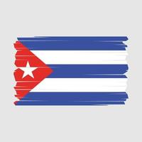 Kuba Flagge Vektor Illustration