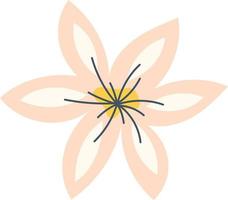 Sanft Frühling Blume Illustration vektor