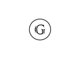 brev g logotyp design fri ladda ner vektor