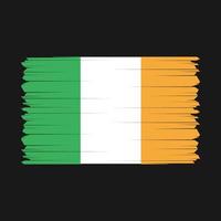 Irland Flagge Vektor Illustration