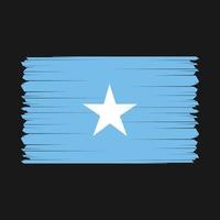 somalia flagga vektor illustration