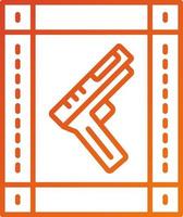 Aktion Film Symbol Stil vektor