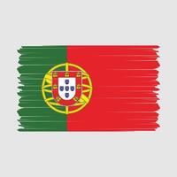 portugal flagga vektor illustration