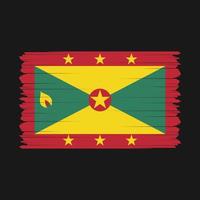 Grenada Flagge Vektor Illustration