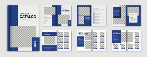 minimalistisch Produkt Katalog Design Vorlage, Mehrzweck Produkt Katalog Layout Design Vorlage, a4 Unternehmen Produkt Broschüre Vorlage Design vektor