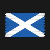 Schottland Flagge Vektor Illustration