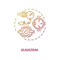 Glaukom-Konzept-Symbol vektor