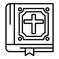 Bibel-Vektor-Symbol vektor