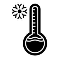 Thermometer-Vektor-Symbol vektor