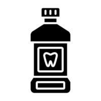 Mundwasser-Vektorsymbol vektor