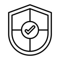 Sicherheit Schild Vektor Symbol