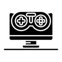 pc Spiel Vektor Symbol