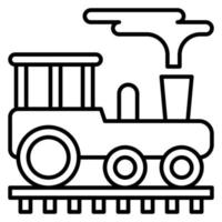 Dampf Zug Vektor Symbol