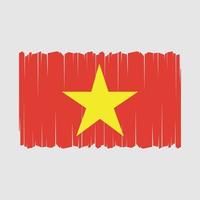 vietnam flagge vektor