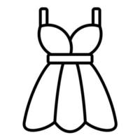 Frau Kleider Vektor Symbol