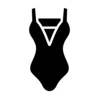 Frauen Badeanzug Vektor Symbol