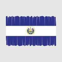 el salvador flagge vektor