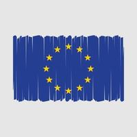 europeisk flagga vektor