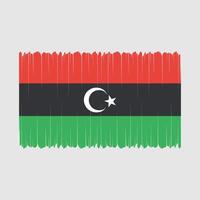 libyen flagge vektor