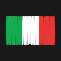 Italien flagga vektor