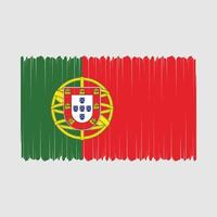 Portugal flagga vektor