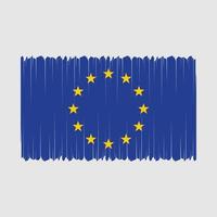 europeisk flagga vektor