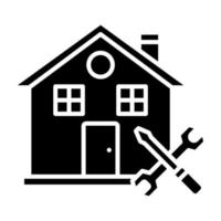 Haus Reparatur Vektor Symbol