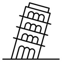 pisa Turm Vektor Symbol