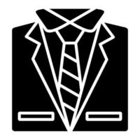 Business-Mantel-Vektor-Symbol vektor