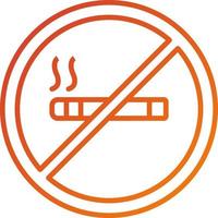Nichtraucher-Icon-Stil vektor