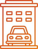 Corporate Car Wash Icon-Stil vektor