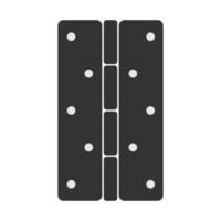 en uppsättning av dörr gångjärn ikoner vektor