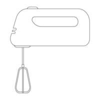 hand mixer ikon vektor