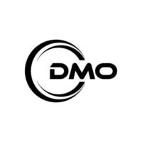 dmo Brief Logo Design im Illustration. Vektor Logo, Kalligraphie Designs zum Logo, Poster, Einladung, usw.
