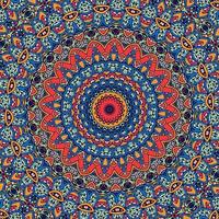 einfach kreisförmig Muster im bilden von Mandala zum Henna mehndi tätowieren Dekoration vektor
