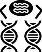 Symbolstil für genetischen Vergleich vektor