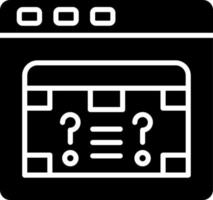 Game Mystery Icon-Stil vektor