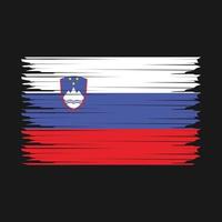 slovenien flagga illustration vektor